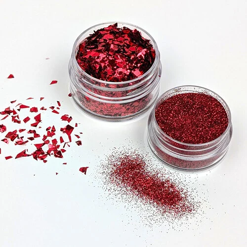 Cosmic Shimmer - Spangles - Cherry Red Set 1 Cosmic Shimmer - Spangles - Cherry Red Set