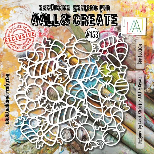 AALL and Create - Stencils - Confection