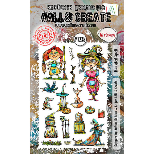 AALL and Create - Clear Photopolymer Stamps - Haunted Spell 1 AALL and Create - Clear Photopolymer Stamps - Haunted Spell