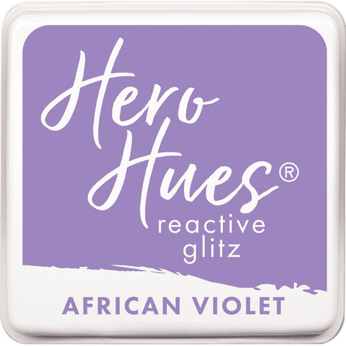 Hero Arts - Hero Hues - Reactive Glitz Ink - African Violet 1 Hero Arts - Hero Hues - Reactive Glitz Ink - African Violet