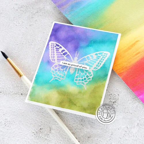 Hero Arts - Hero Hues - Reactive Glitz Ink - African Violet 2 Hero Arts - Hero Hues - Reactive Glitz Ink - African Violet