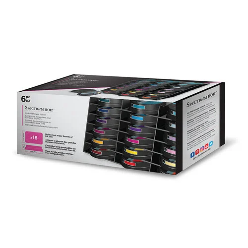 Crafter's Companion - Ink Pad Storage Trays - Black