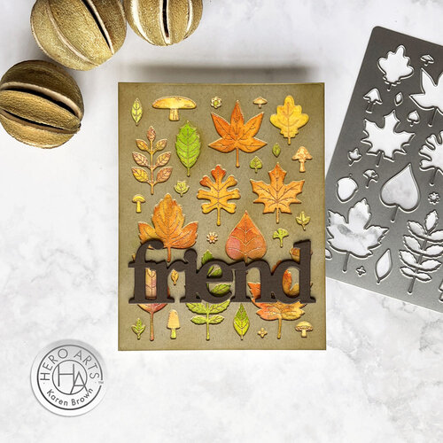 Hero Arts - Fancy Dies - Fall Pattern 3 Hero Arts - Fancy Dies - Fall Pattern