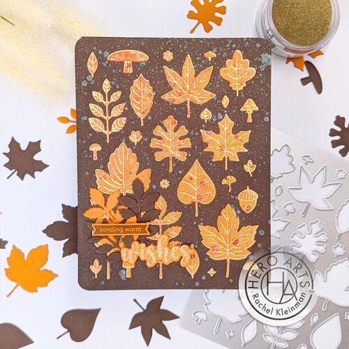 Hero Arts - Fancy Dies - Fall Pattern 4 Hero Arts - Fancy Dies - Fall Pattern