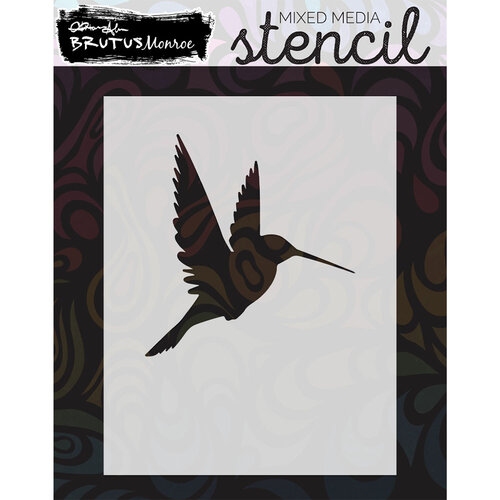 Brutus Monroe - Stencils - Sharon's Hummingbird 1 Brutus Monroe - Stencils - Sharon's Hummingbird