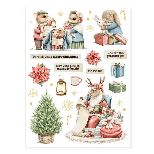 Scrapbook.com - Christmas Animals II - Rub-On Transfers - 6x8 - 2 Sheets 2 Scrapbook.com - Christmas Animals II - Rub-On Transfers - 6x8 - 2 Sheets