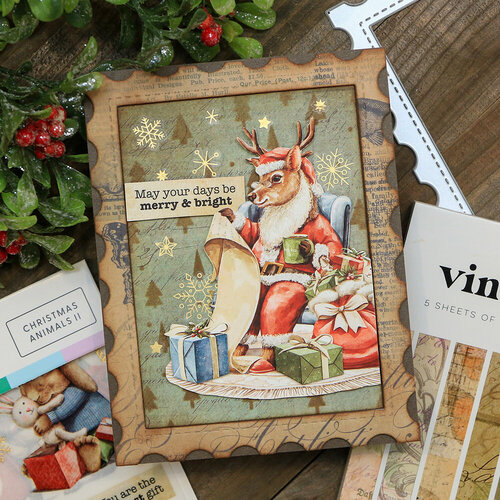 Scrapbook.com - Christmas Animals II - Rub-On Transfers - 6x8 - 2 Sheets 4 Scrapbook.com - Christmas Animals II - Rub-On Transfers - 6x8 - 2 Sheets