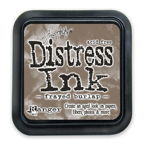 Ranger Ink - Tim Holtz - Distress Ink Pad - Frayed Burlap 1 Ranger Ink - Tim Holtz - Distress Ink Pad - Frayed Burlap