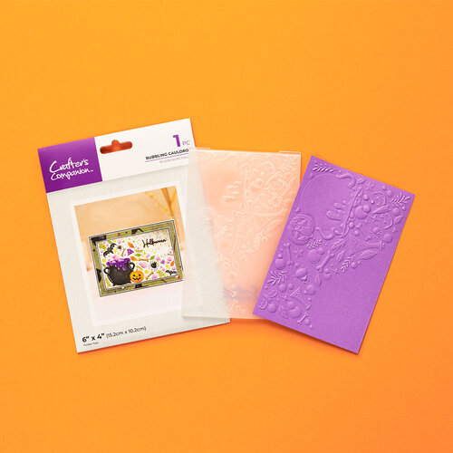 Crafter's Companion - 3D Embossing Folder - Bubbling Cauldron