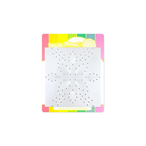 Waffle Flower Crafts - Craft Dies - Winter Floral Stitching 1 Waffle Flower Crafts - Craft Dies - Winter Floral Stitching