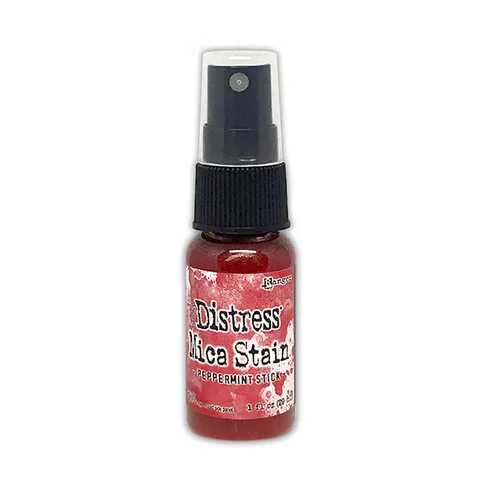 Ranger Ink - Tim Holtz - Distress Mica Stains - 1oz - Peppermint Stick 1 Ranger Ink - Tim Holtz - Distress Mica Stains - 1oz - Peppermint Stick