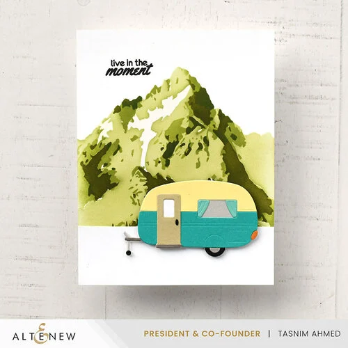 Altenew - Layering Dies - Cute Camper
