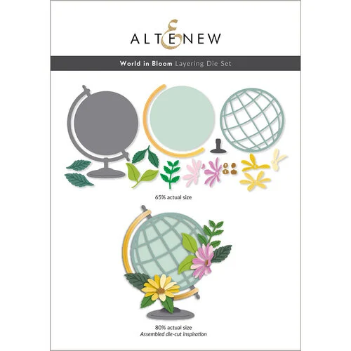 Altenew - Layering Dies - World In Bloom Layering