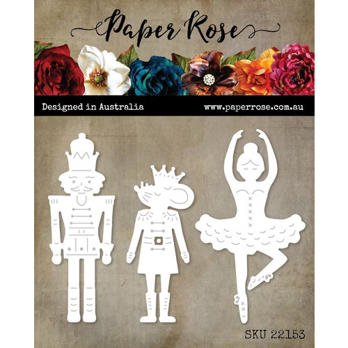 Paper Rose - Christmas - Dies - Nutcracker Characters