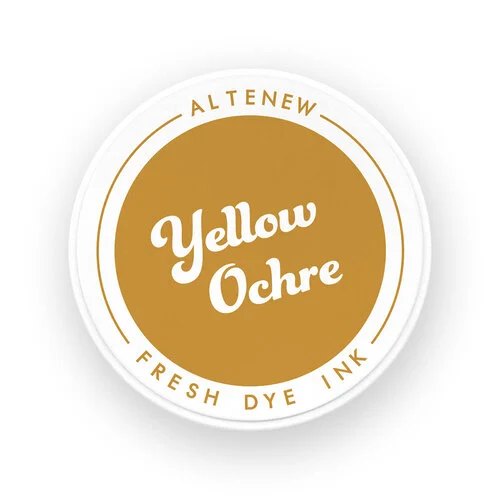 Altenew - Fresh Dye Ink Pad - Yellow Ochre 1 Altenew - Fresh Dye Ink Pad - Yellow Ochre