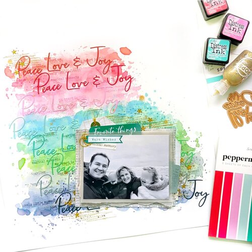 Scrapbook.com - Peppermint - Smooth Cardstock Paper Pad - 6x8 - 40 Sheets