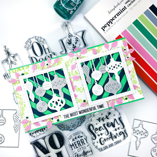 Scrapbook.com - Peppermint - Smooth Cardstock Paper Pad - 6x8 - 40 Sheets