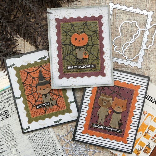 Scrapbook.com - Spooky Critters - Halloween - Decorative Die Sets & Rub-Ons 12 Scrapbook.com - Spooky Critters - Halloween - Decorative Die Sets & Rub-Ons