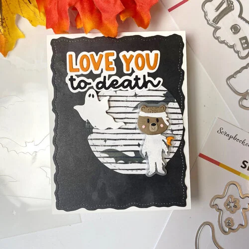 Scrapbook.com - Spooky Critters - Halloween - Decorative Die Sets & Rub-Ons 14 Scrapbook.com - Spooky Critters - Halloween - Decorative Die Sets & Rub-Ons
