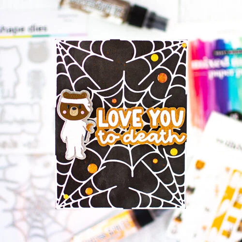 Scrapbook.com - Spooky Critters - Halloween - Decorative Die Sets & Rub-Ons 15 Scrapbook.com - Spooky Critters - Halloween - Decorative Die Sets & Rub-Ons