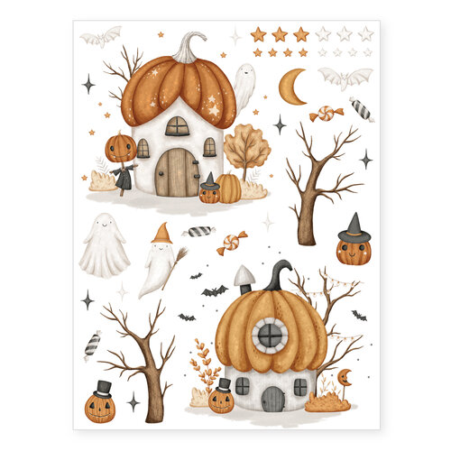 Scrapbook.com - Spooky Critters - Halloween - Decorative Die Sets & Rub-Ons 3 Scrapbook.com - Spooky Critters - Halloween - Decorative Die Sets & Rub-Ons