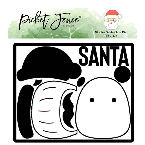 Picket Fence Studios - Dies - Nibbles - Santa Claus 1 Picket Fence Studios - Dies - Nibbles - Santa Claus