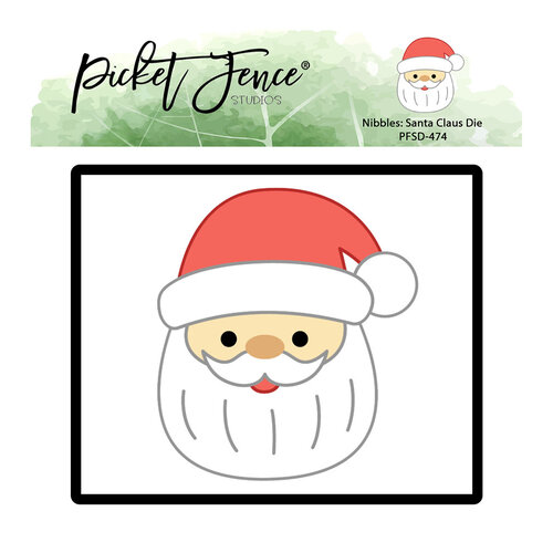 Picket Fence Studios - Dies - Nibbles - Santa Claus 2 Picket Fence Studios - Dies - Nibbles - Santa Claus