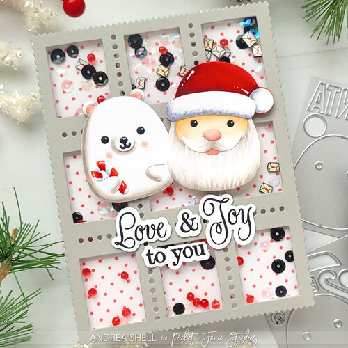 Picket Fence Studios - Dies - Nibbles - Santa Claus 3 Picket Fence Studios - Dies - Nibbles - Santa Claus
