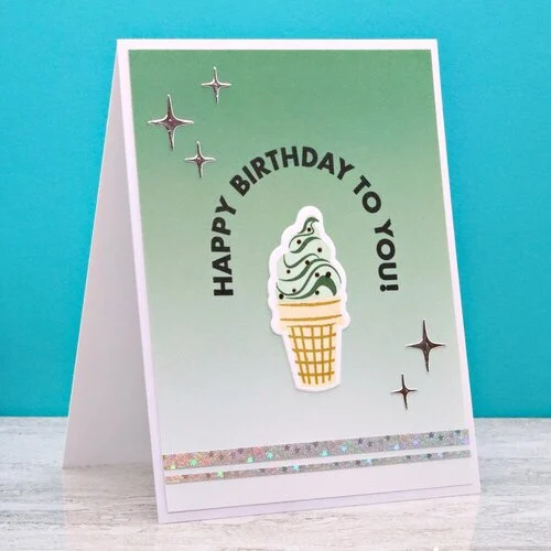 Scrapbook.com - Ombre - Patterned Cardstock Paper Pad - Double Sided - 6x8 - 40 Sheets