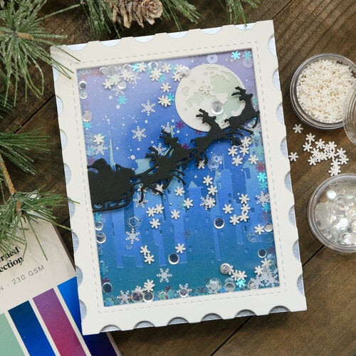 Scrapbook.com - Ombre - Patterned Cardstock Paper Pad - Double Sided - 6x8 - 40 Sheets