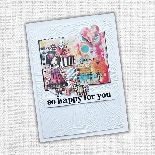 Paper Rose - Embossing Folder - Fireworks