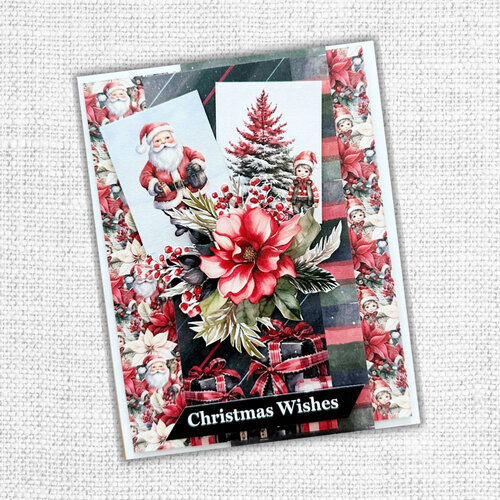 Paper Rose - Jolly Holidays Collection - Card Making Kit 3 Paper Rose - Jolly Holidays Collection - Card Making Kit