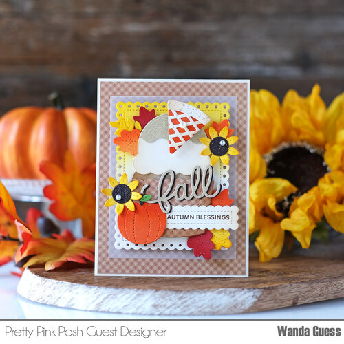Pretty Pink Posh - Dies - Big Fall Cupcake 8 Pretty Pink Posh - Dies - Big Fall Cupcake