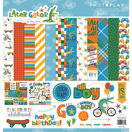 PhotoPlay - Later Gator Collection - 12 x 12 Collection Pack 1 PhotoPlay - Later Gator Collection - 12 x 12 Collection Pack