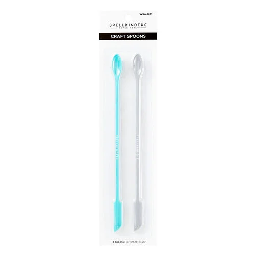 Spellbinders - Sealed 3D Christmas Collection - Silicone Craft Spoons- 2 Pack