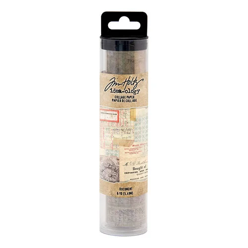 Idea-ology - Tim Holtz - Collage Paper - Document 1 Idea-ology - Tim Holtz - Collage Paper - Document