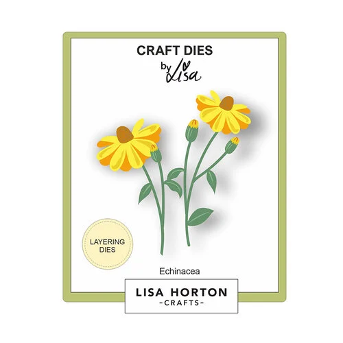 Lisa Horton Crafts - Layering Dies - Echinacea