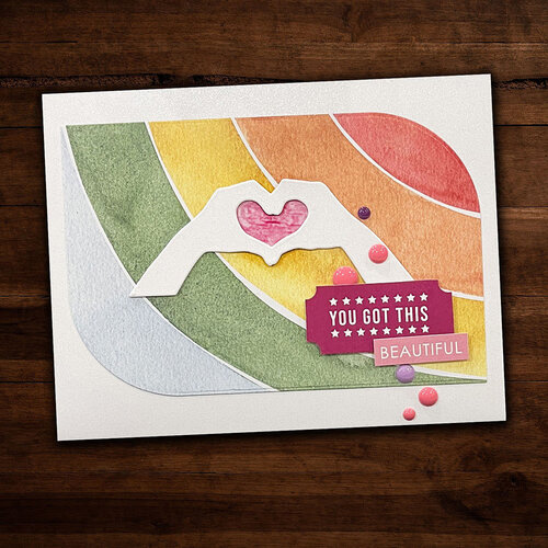 Paper Rose - Dies - Nesting Curved Rectangles 3 Paper Rose - Dies - Nesting Curved Rectangles