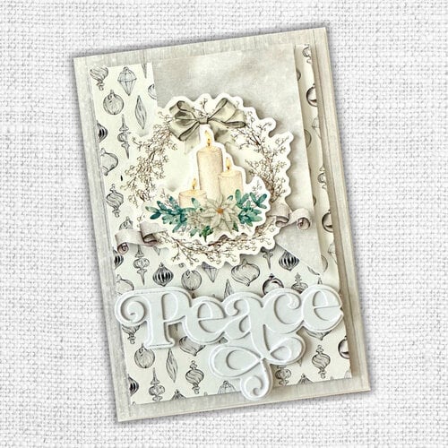 Paper Rose - Dies - Fancy Script Layered - Peace 3 Paper Rose - Dies - Fancy Script Layered - Peace