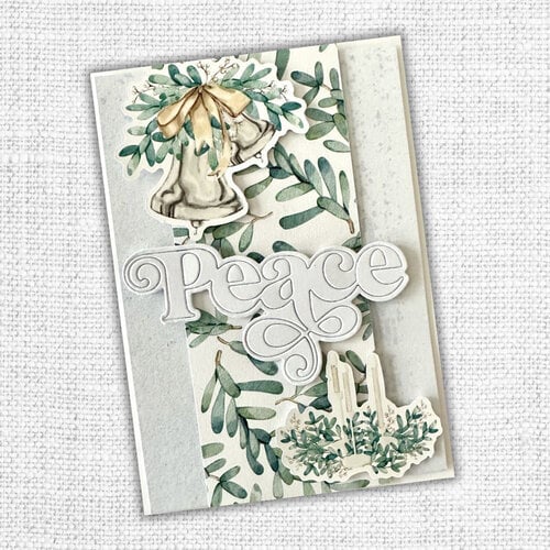 Paper Rose - Dies - Fancy Script Layered - Peace 4 Paper Rose - Dies - Fancy Script Layered - Peace