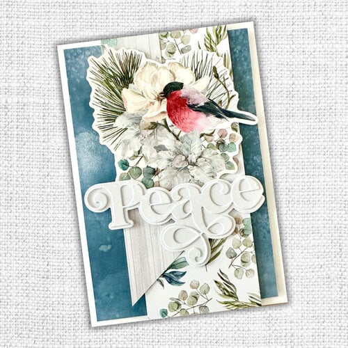 Paper Rose - Dies - Fancy Script Layered - Peace 5 Paper Rose - Dies - Fancy Script Layered - Peace