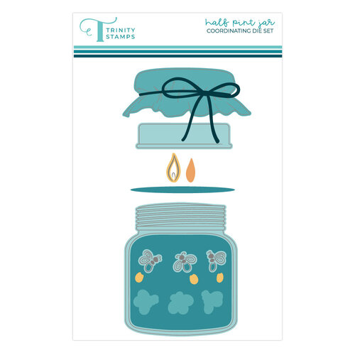 Trinity Stamps - Dies - Half Pint Jar 1 Trinity Stamps - Dies - Half Pint Jar