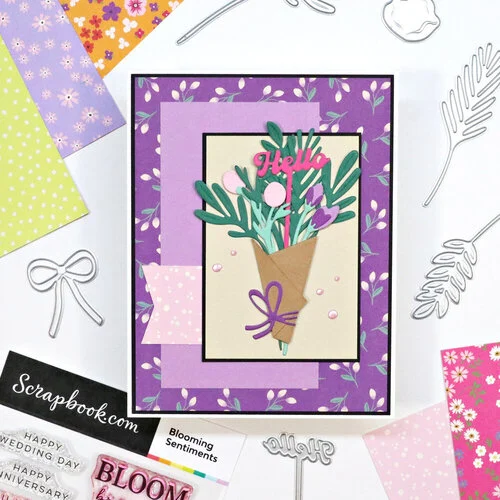 Scrapbook.com - Decorative Die Set - Build-A-Bouquet 7 Scrapbook.com - Decorative Die Set - Build-A-Bouquet