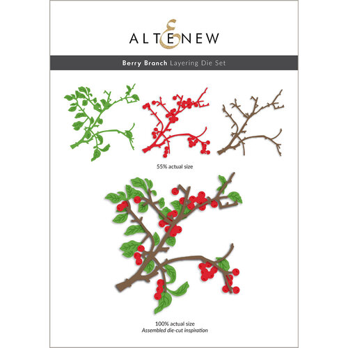 Altenew - Layering Dies - Berry Branch 1 Altenew - Layering Dies - Berry Branch