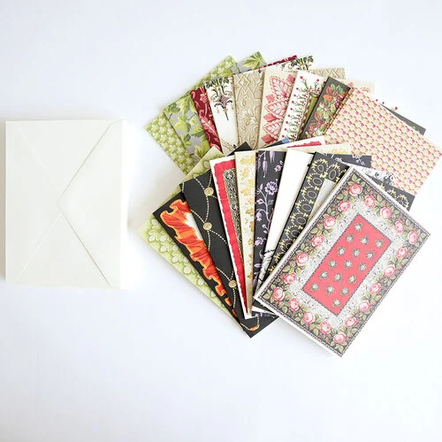 Anna Griffin - Cards and Envelopes - Fall Pattern