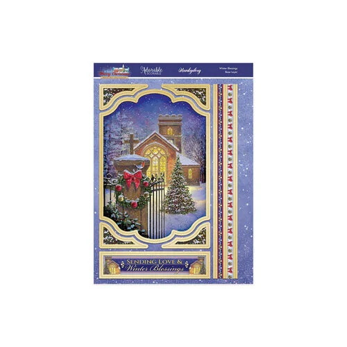 Hunkydory - A Very Merry Christmas Collection - Deco-Large Topper Set - Winter Blessings