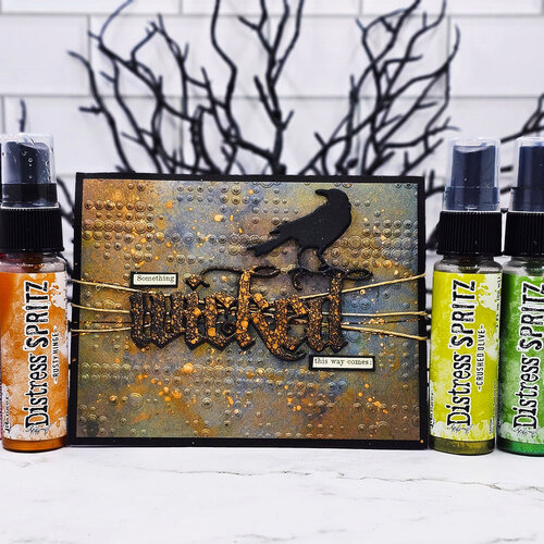 Ranger Ink - Tim Holtz - Distress Spritz - 1 oz - Crushed Olive 10 Ranger Ink - Tim Holtz - Distress Spritz - 1 oz - Crushed Olive