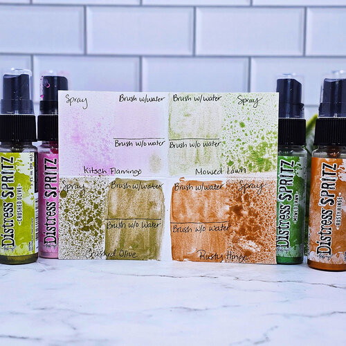 Ranger Ink - Tim Holtz - Distress Spritz - 1 oz - Crushed Olive 6 Ranger Ink - Tim Holtz - Distress Spritz - 1 oz - Crushed Olive