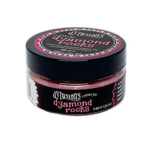 Ranger Ink - Dylusions - Dyamond Rocks - Cherry Pie 1 Ranger Ink - Dylusions - Dyamond Rocks - Cherry Pie