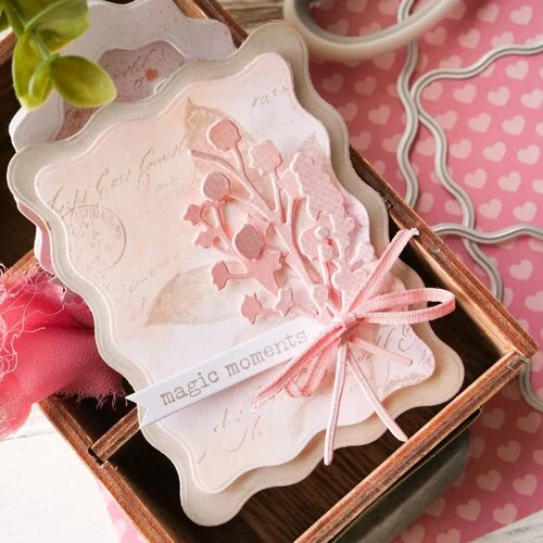 Scrapbook.com - Decorative Die Set - Nested Wavy Rectangles 6 Scrapbook.com - Decorative Die Set - Nested Wavy Rectangles